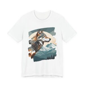 Wolf Art Tee — Unisex Wolf Graphic T-Shirt for men and women